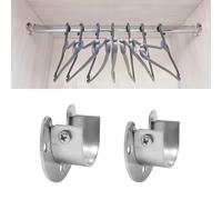 Tringle à vêtements en acier inoxydable pour penderie, rideau de douche, 56,5 x 21,7 mm, 1 pièce