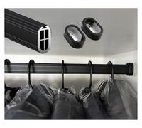 Tringle à vêtements en métal robuste et réglable - Barre polyvalente pour suspendre des vêtements - Idéal pour organiser un placard et économiser de l'espace