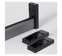 Tringle à Vêtements Extensible Tringle de penderie carrée pour suspendre des vêtements，Barre de suspension pour vêtements/ Barre de suspension pour vêtements, Tringle de penderie avec supports Coupe s