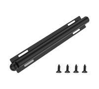Tringle à vêtements rétractable Valet Rod For Closet Pull Out Retractable Slide With Screws For Hanging Clothes Suits And Freshly Pressed(Black)