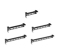 Tringle Coulissante Pull Out Clothes Hanger Rod Telescopic Rack Bar Retractable Closet Pole For Pants Coat With Mounting Screws(35cm)