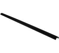 Tringle de crémone demi-ronde 16X5X2500 Noir - - J062190