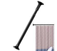 Tringle de douche, tringle à rideaux de douche | Support de tringle de - Ressort de tension réglable, tension de à rideaux de, acier inoxydable, antidérapant, sans perçage, sans