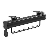 Tringle de penderie réglable extensible pour rangement de placard, capacité de charge de 35 kg, 310 mm, étagère réglable, solution d'économie d'espace.