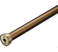 Tringle De Placard 13 15 17 19 15 29 33 37 41 45 49 53 57 61 69 71 75 81 91 Pouces De Long Poteau De Garde-Robe Rond pour Suspendre des Vêtements Robustes Charge 220lb, Champagnes, 11in/27.9cm L