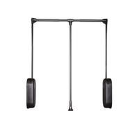 Tringle De Placard Rabattable,barre Transversale Réglable,rail De Levage Amortissant,cintre De Levage Amortissant For Couloir,entrée,chambre À Coucher,armoire(660-890mm)