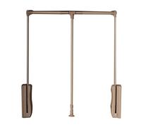 Tringle de placard réglable - Cintre à vêtements peu encombrant, élévateur télescopique avec retour pour armoire et placard (taille : 550-1250 mm)