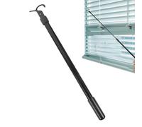 Tringle de traction pour stores sans fil - Tringle de traction pour stores sans fil, tiges télescopiques réglables pour fenêtre - Ouvre-store rétractable, poteau inclinable léger pour la maison et les