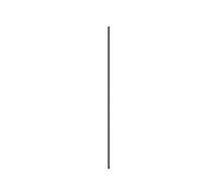 Tringle DEESSE/DUALIS 6888 2m50 laqué noir RAL9005 - LA CROISEE DS - DS6888-013