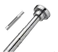 Tringle Extensible - 68 à 200 cm - Inox - Antirouille et antidérapante - Sans Perçage - pour armoire, cloison,balcon