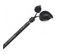 Tringle métal 120 à 210 cm avec enbouts déco Atmosphera - Fleur de lys Noir