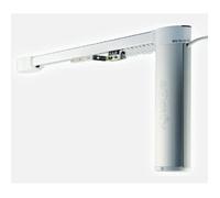 Tringle rail motorisé filaire SOMFY Blanc 7 m