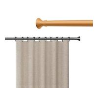 Tringle réglable de 40 à 500 cm pour une installation sans perçage, parfaite pour le jardin, le pavillon, la douche et la porte. Diamètre de 3 m, design facile à clipser (70 à 120 cm)