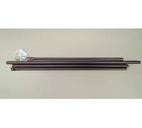 Tringle seule pour serrure Perfecta coloris marron