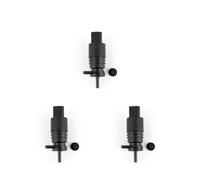 Tringlerie Liaison D'essuie-Glace pour BMW E46 E38 E39 E60 E65 E53 pour X5 Z4 pour M3 OE#2108690821 1~5PCS Erick's Essuie-Glace Avant Pare-Brise Lave-Glace Pompe Moteur(Style A 3pcs)