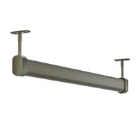 Tringles de placard, Tringle de penderie robuste à fixer au plafond, support de rangement for vêtements, système de tringles de séparation de pièce découpables(Champagne,L 120cm/47.2inch Champagne)