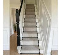 Tringles d'escalier pour tapis de passage, 61 à 102 cm de long, en laiton antidérapant, pour décoration de cinéma maison, hôtel, musée, bibliothèque(24inch/61cm)