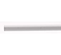 TRINGLES Rondes pour VITRAGE _ Metal | Ø10 | 1 Tringle Ronde Embout Cylindre 40-70CM | Blanc