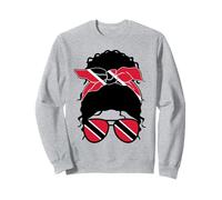 Trinidad and Tobago Girl Drapeau Trinité-et-Tobago Femme Sweatshirt