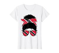 Trinidad and Tobago Girl Drapeau Trinité-et-Tobago Femme T-Shirt