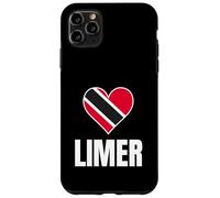 Trinidad Tobago Limer Heart Flag Caribbean Pride Culture Coque pour iPhone 11 Pro Max