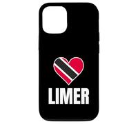 Trinidad Tobago Limer Heart Flag Caribbean Pride Culture Coque pour iPhone 12/12 Pro