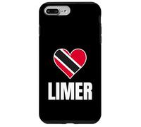 Trinidad Tobago Limer Heart Flag Caribbean Pride Culture Coque pour iPhone 7 Plus/8 Plus