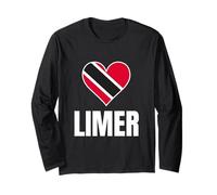 Trinidad Tobago Limer Heart Flag Caribbean Pride Culture Manche Longue