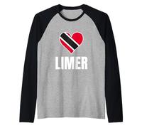 Trinidad Tobago Limer Heart Flag Caribbean Pride Culture Manche Raglan