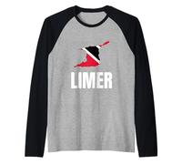 Trinidad Tobago Limer Heart Flag Caribbean Pride Culture Manche Raglan