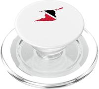 Trinidad Tobago Limer Heart Flag Caribbean Pride Culture PopSockets PopGrip pour MagSafe