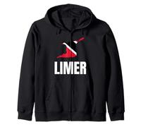 Trinidad Tobago Limer Heart Flag Caribbean Pride Culture Sweat à Capuche