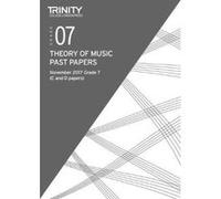 Trinity College London: Theory of Music Past Papers November 2017 Grade 7 (Trinity Rock & Pop 2018) - [Version Originale] Inconnu (Auteur)