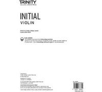 Trinity College London Violin Exam Pieces From 2020 Initial part only by Trinity College London Trinity College London (Auteur)