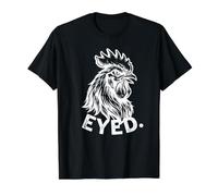Trinity Love Clothing Co. Coq Lumineux aux Yeux T-Shirt Graphique avec Valeur