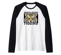 Trinity Love Clothing Co. Flèche brisée Yeux de Tigre Manche Raglan