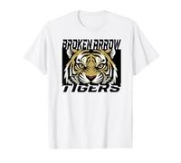Trinity Love Clothing Co. Flèche brisée Yeux de Tigre T-Shirt Graphique avec Valeur