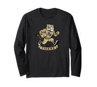 Trinity Love Clothing Co.Mascotte de Tigre rétro Motif flèche brisée Manche Longue
