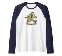 Trinity Love Clothing Co.Mascotte de Tigre rétro Motif flèche brisée Manche Raglan