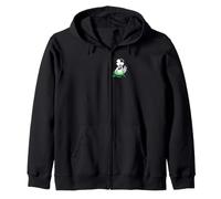 Trinity Love Clothing Co. Motif trèfle « Zero Luck Given » Sweat à Capuche