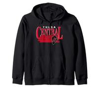 Trinity Love Clothing Co. Tulsa Central Braves Look rétro Sweat à Capuche