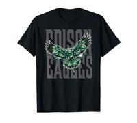 Trinity Love Clothing Co. Tulsa Edison Eagles War Cry Gris T-Shirt Graphique avec Valeur