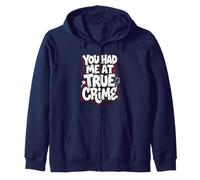 Trinity Love Clothing Company Tu m'as EU chez True Crime Design. Sweat à Capuche