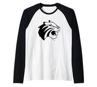 Trinity University Tigers Mascot Head Lee Roy Manche Raglan