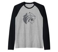 Trinity University Tigers Mascot Head Lee Roy Manche Raglan