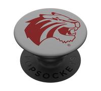 Trinity University Tigers Mascot Head Lee Roy PopSockets PopGrip Adhésif