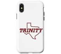 Trinity University Tigers State of Texas Logo Coque pour iPhone X/XS