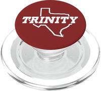 Trinity University Tigers State of Texas Logo PopSockets PopGrip pour MagSafe