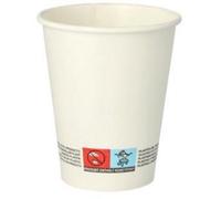 Trinkbecher Pure 87457 Pappe 0,2l WeiÃ? 50 St./pack. - Papstar