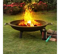 Trino Brasero Grill de terrasse ø 80 cm métal noir